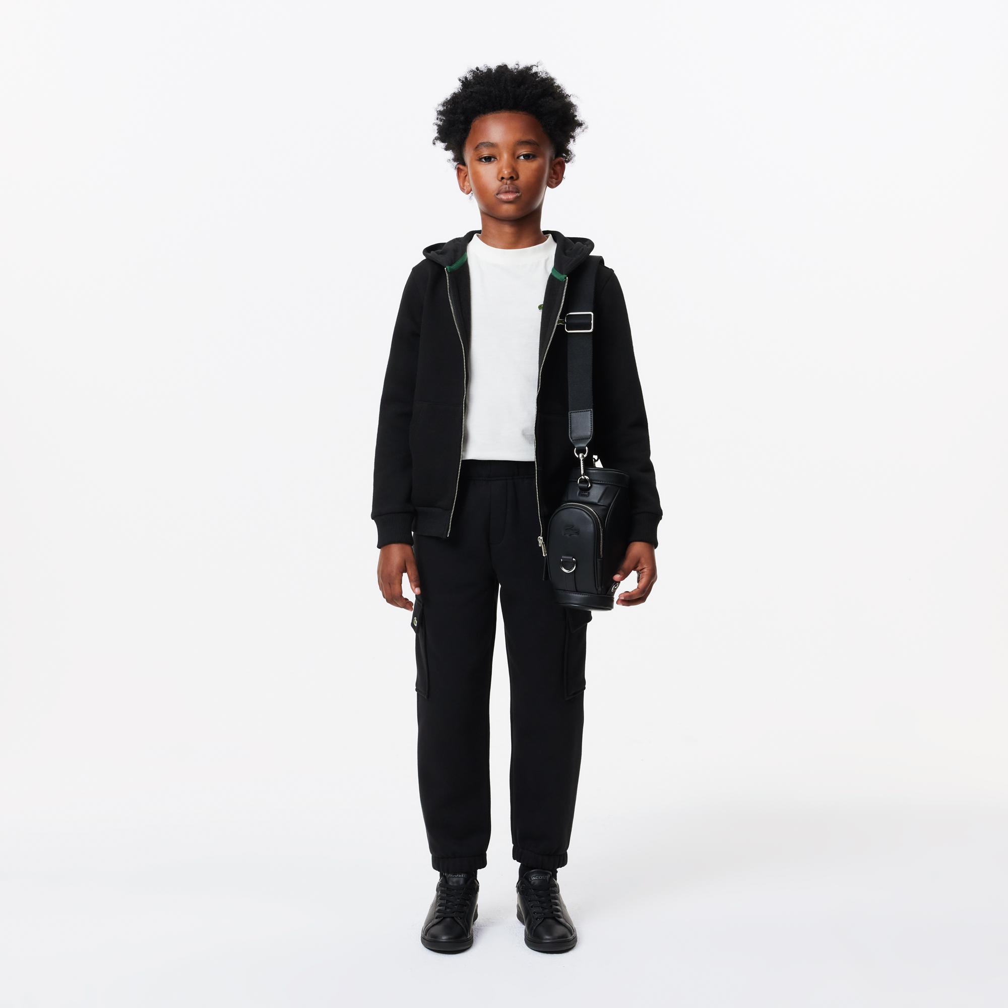 Lacoste Classic Çocuk Siyah Eşofman Altı