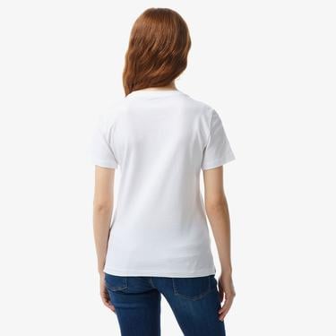  Guess Kadın Beyaz T-Shirt