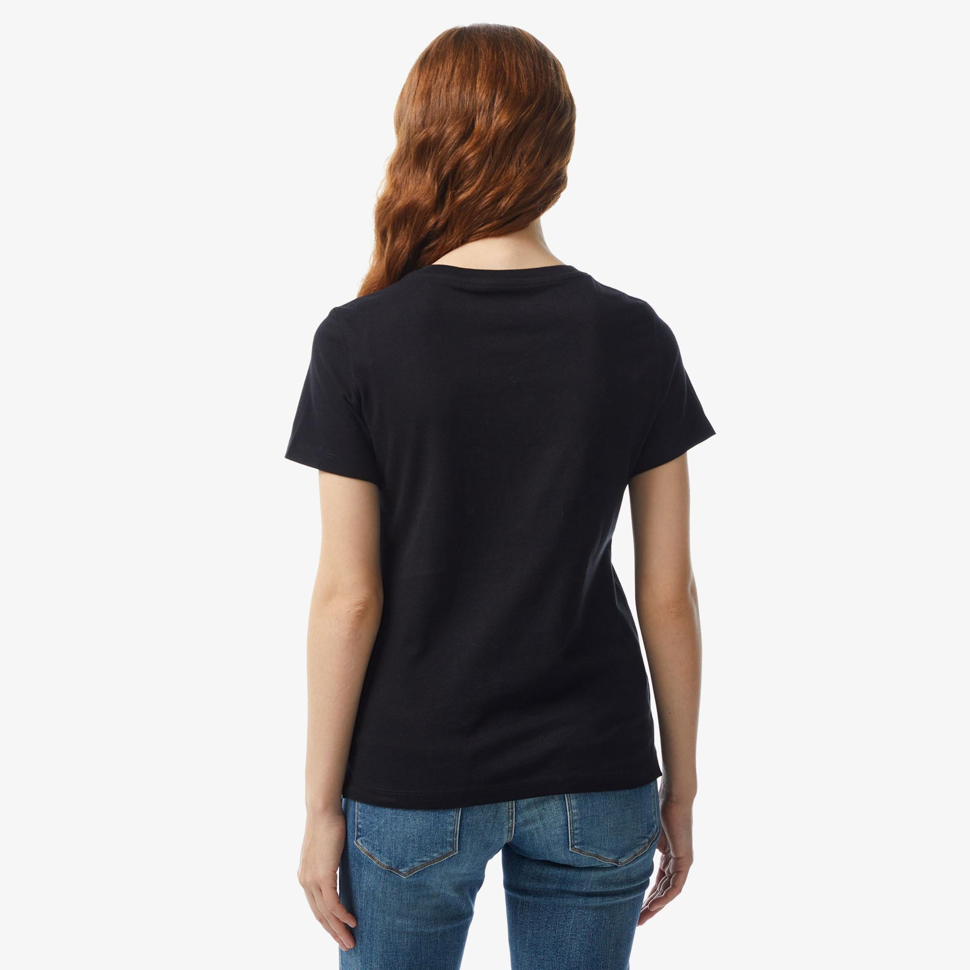 Guess Kadın Siyah T-Shirt