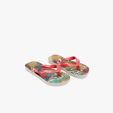  Havaianas Marvel Çocuk Bej Terlik