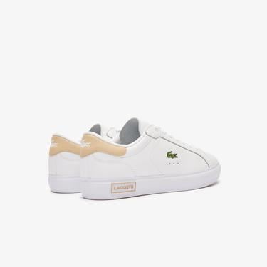  Lacoste Powercourt Kadın Beyaz Sneaker