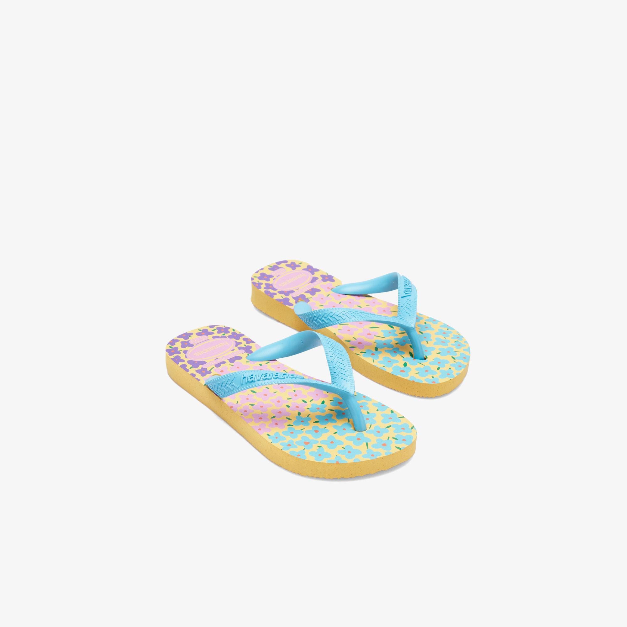 Havaianas Flores Çocuk Sarı Terlik