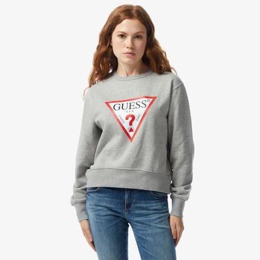  Guess Kadın Gri Sweatshirt
