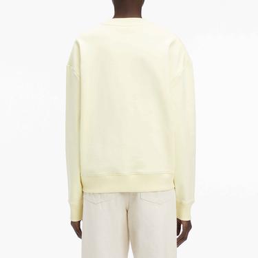  Calvin Klein Premium Essentials Kadın Sarı Sweatshirt