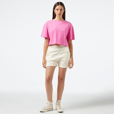  UNITED4 Kadın Krem Şort