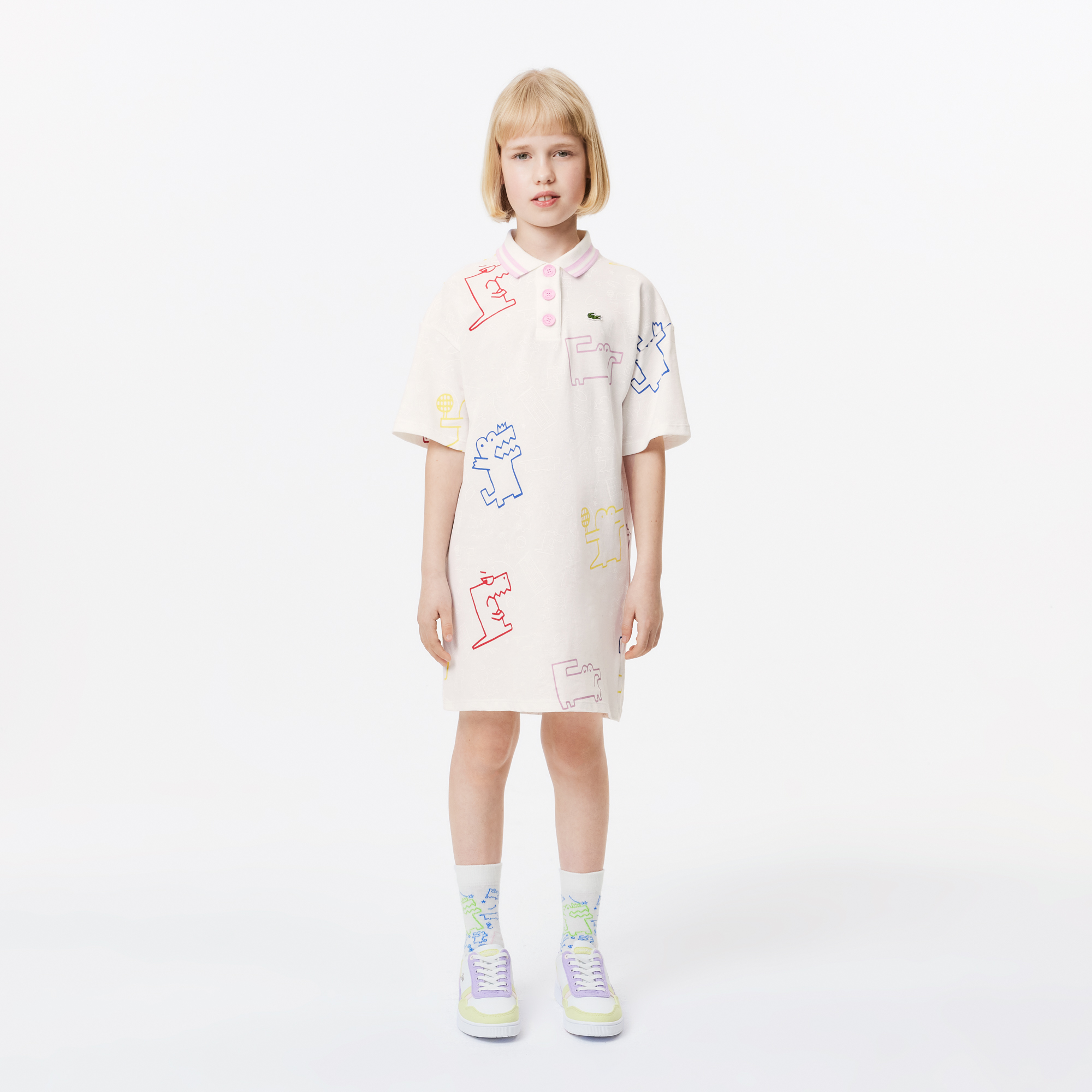  Kız Çocuk Beyaz Elbise