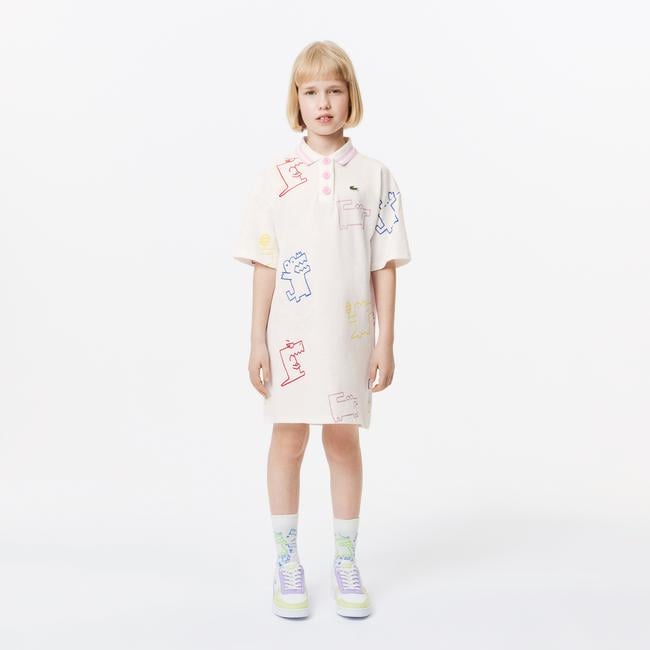  Kız Çocuk Beyaz Elbise