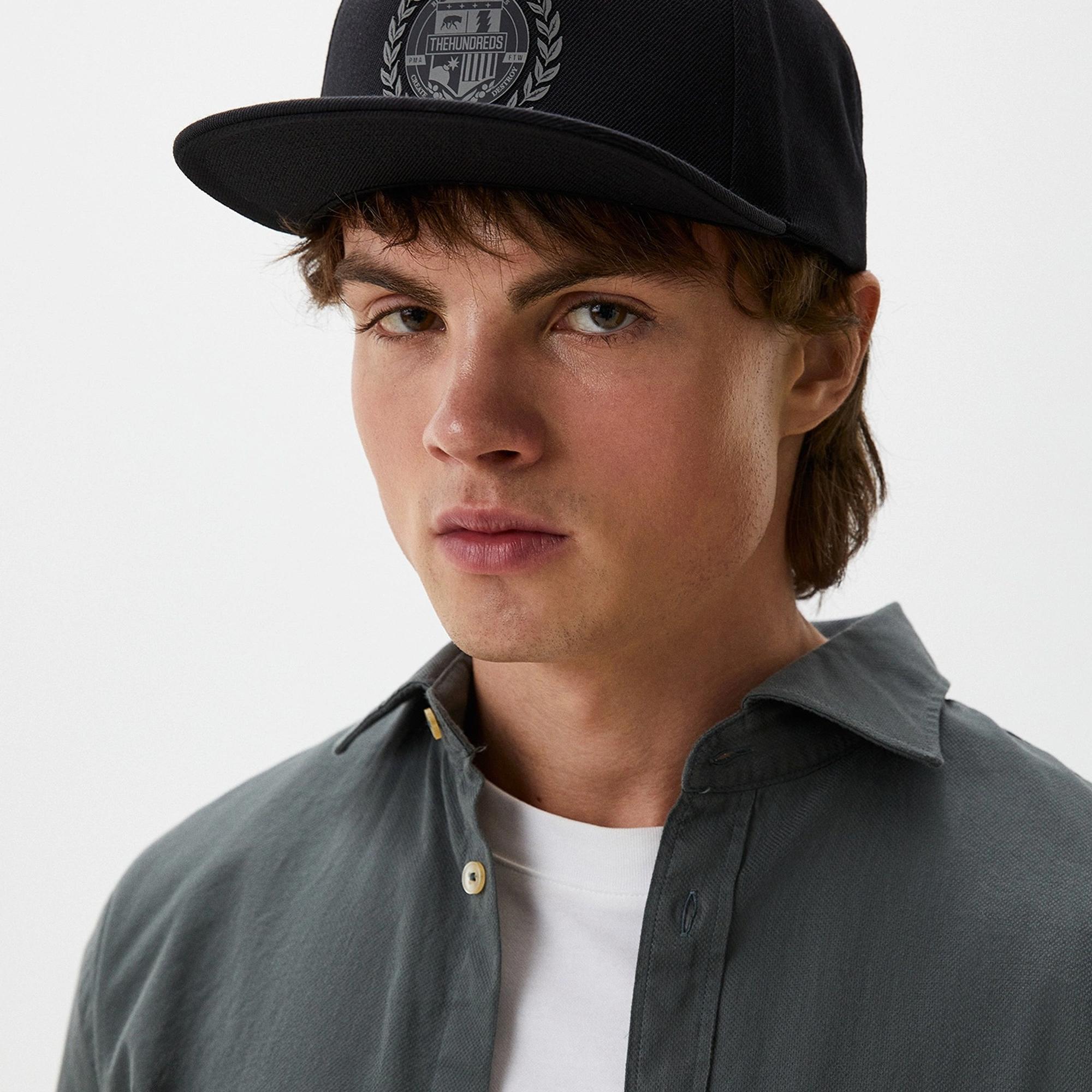 The Hundreds Team Erkek Siyah Şapka