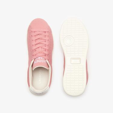  Lacoste Carnaby Piqué Paris Kadın Pembe Sneaker