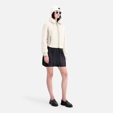  KADIN EKRU POLAR CEKET