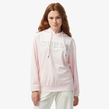  Guess Kadın Pembe Sweatshirt