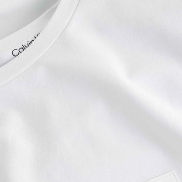  Calvin Klein Essentials Erkek Beyaz T-shirt