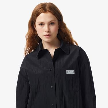  Guess Kadın Siyah Gömlek