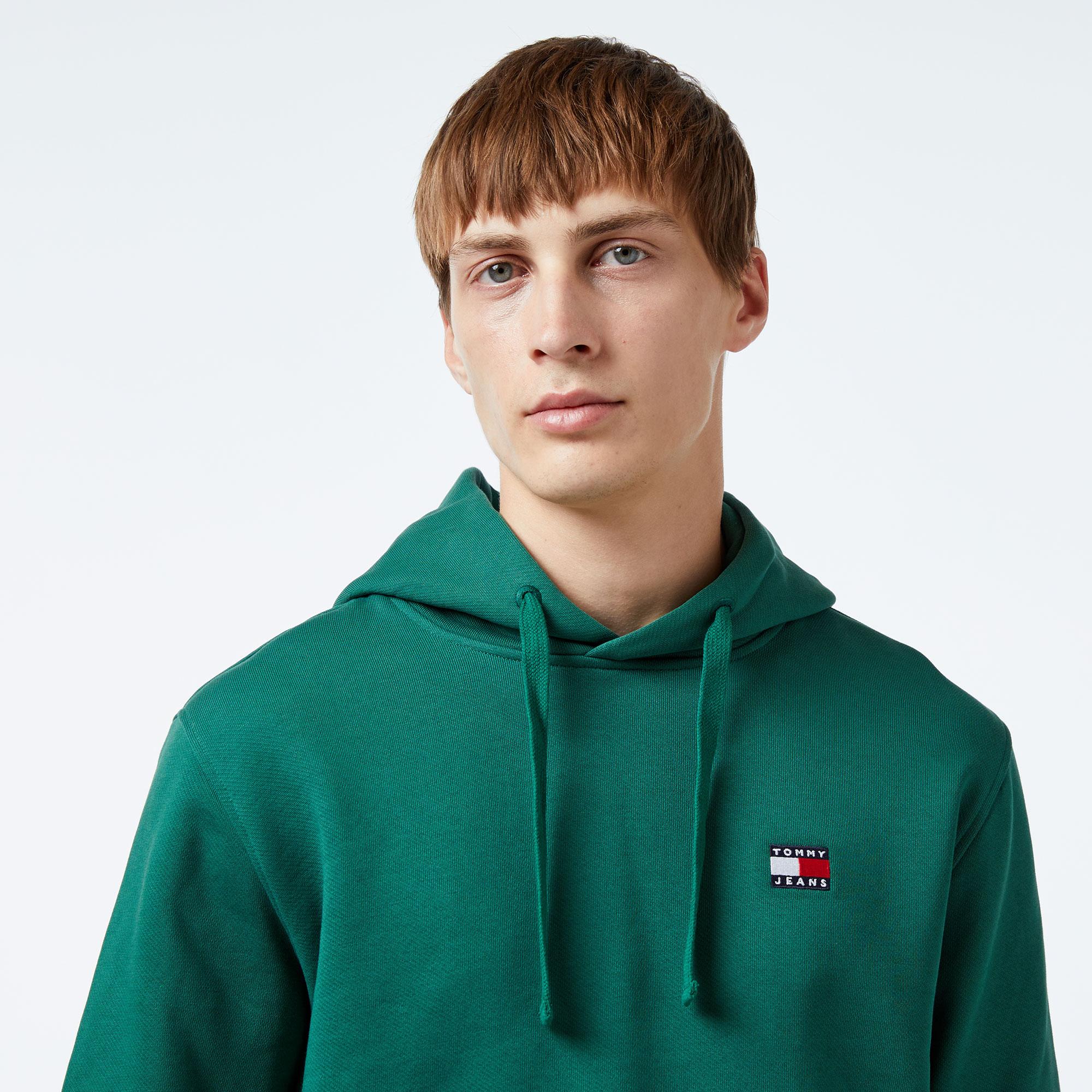 Tommy Hilfiger Erkek Yeşil Sweatshirt