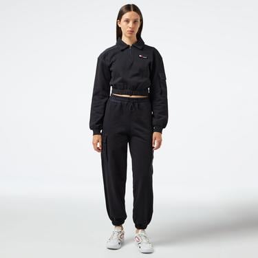  Tommy Hilfiger Kadın Siyah Eşofman Altı