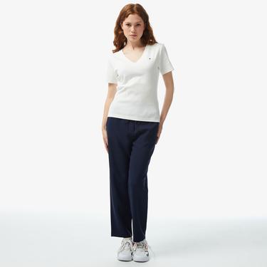  Tommy Hilfiger Kadın Beyaz T-Shirt