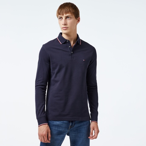  Tommy Hilfiger Erkek Mavi Polo
