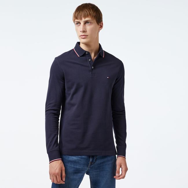  Tommy Hilfiger Erkek Mavi Polo