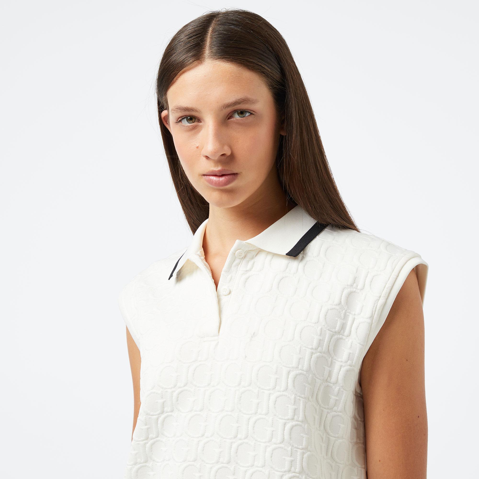 Guess Kadın Beyaz Elbise