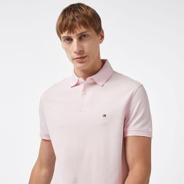  Tommy Hilfiger 1985 Regular Erkek Pembe Polo