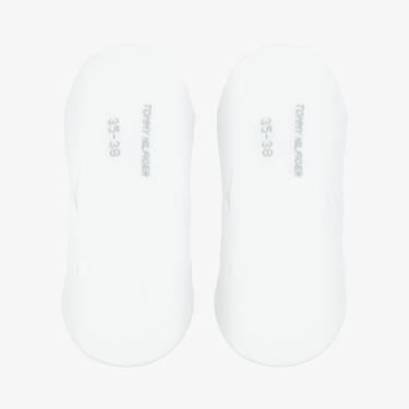  Tommy Hilfiger Kadın Beyaz Çorap