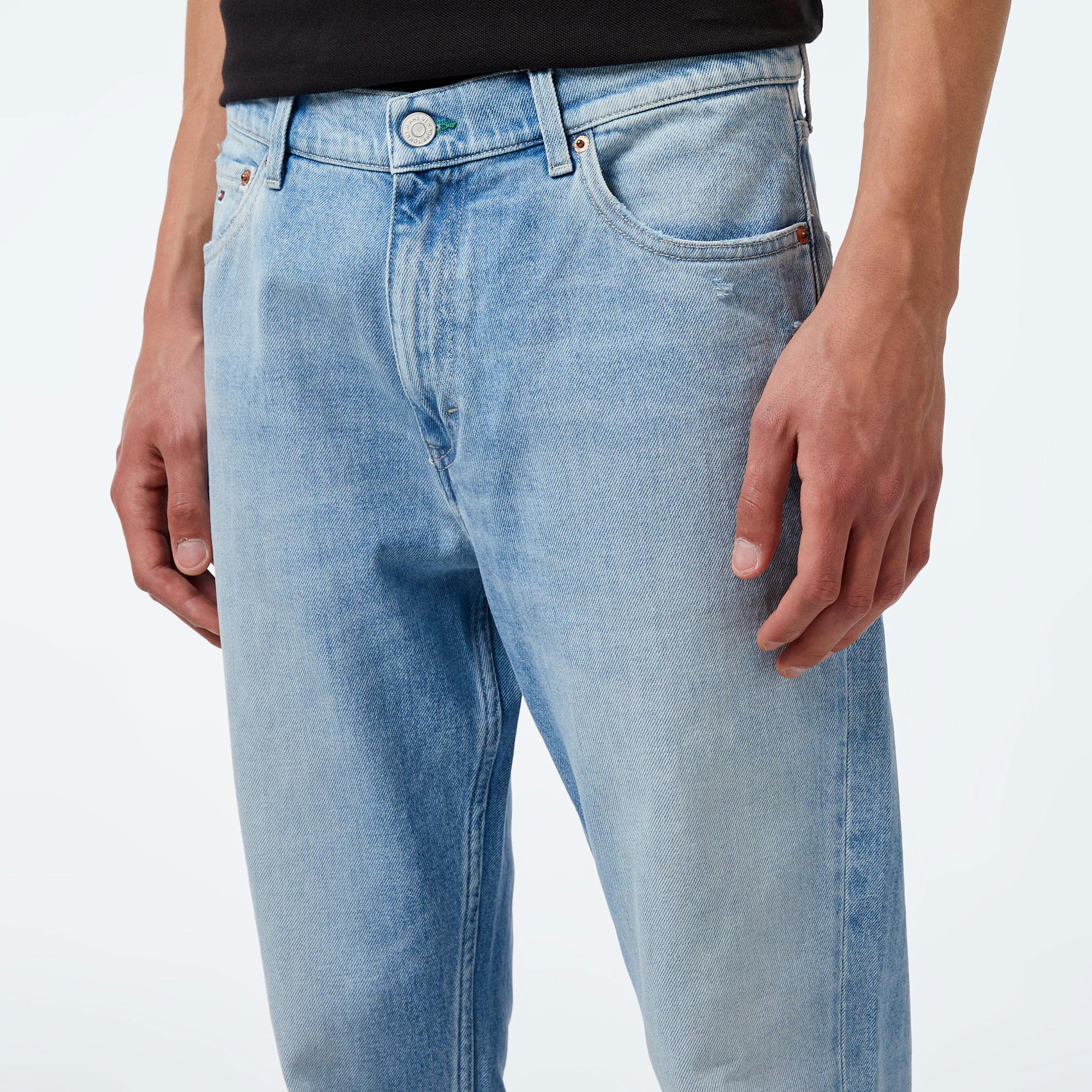 Tommy Hilfiger Erkek Mavi Pantolon