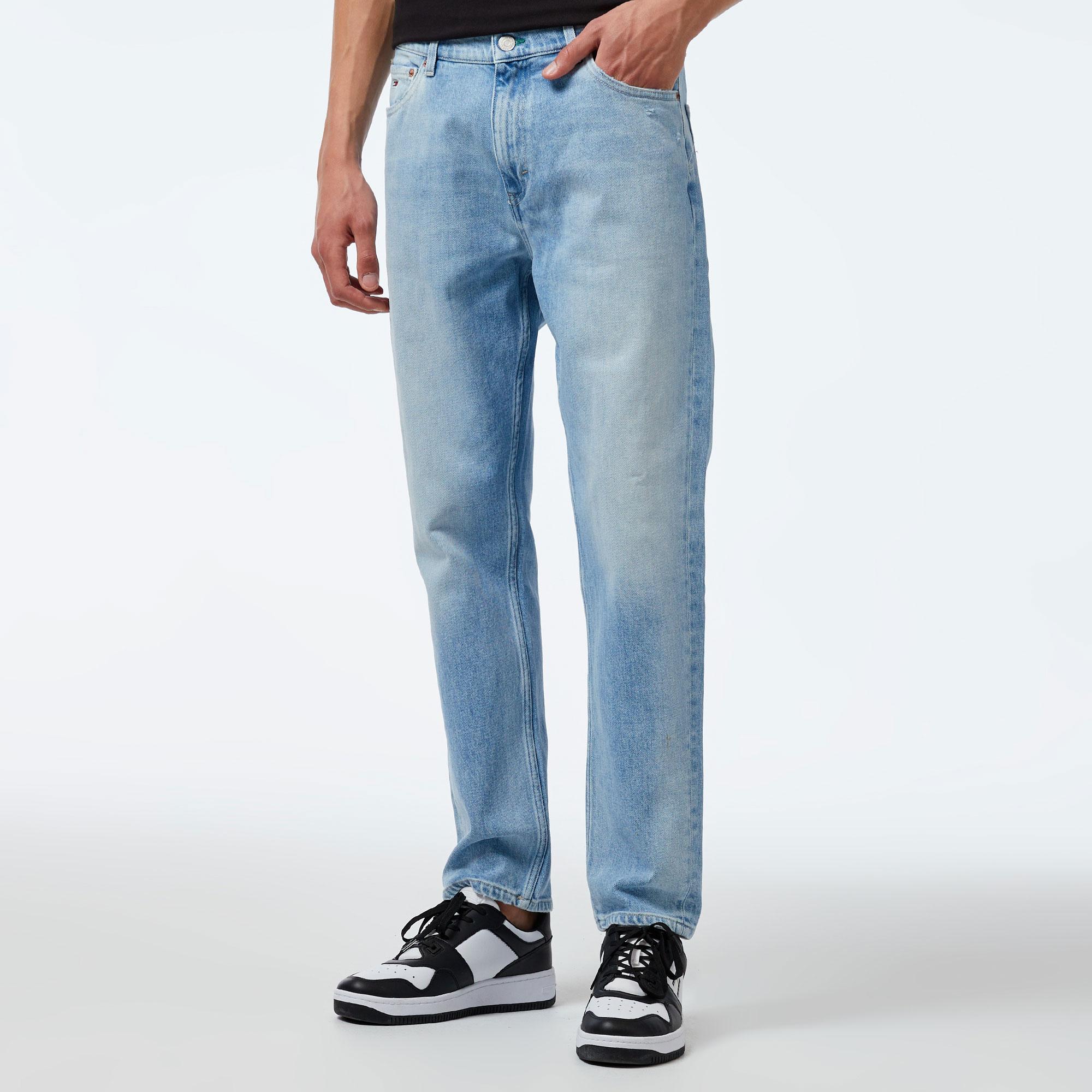 Tommy Hilfiger Erkek Mavi Pantolon