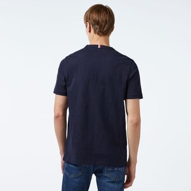  Tommy Hilfiger Erkek Mavi T-Shirt