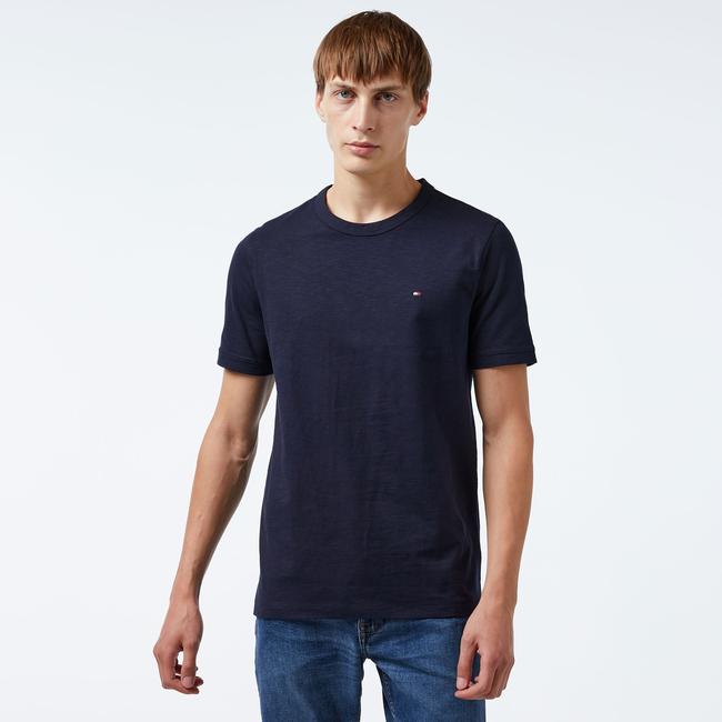  Tommy Hilfiger Erkek Mavi T-Shirt