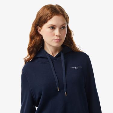  Tommy Hilfiger Kadın Mavi Sweatshirt