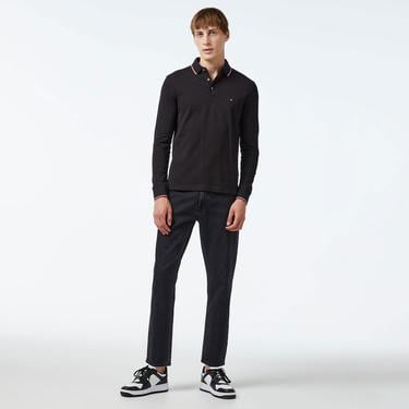  Tommy Hilfiger Erkek Siyah Polo