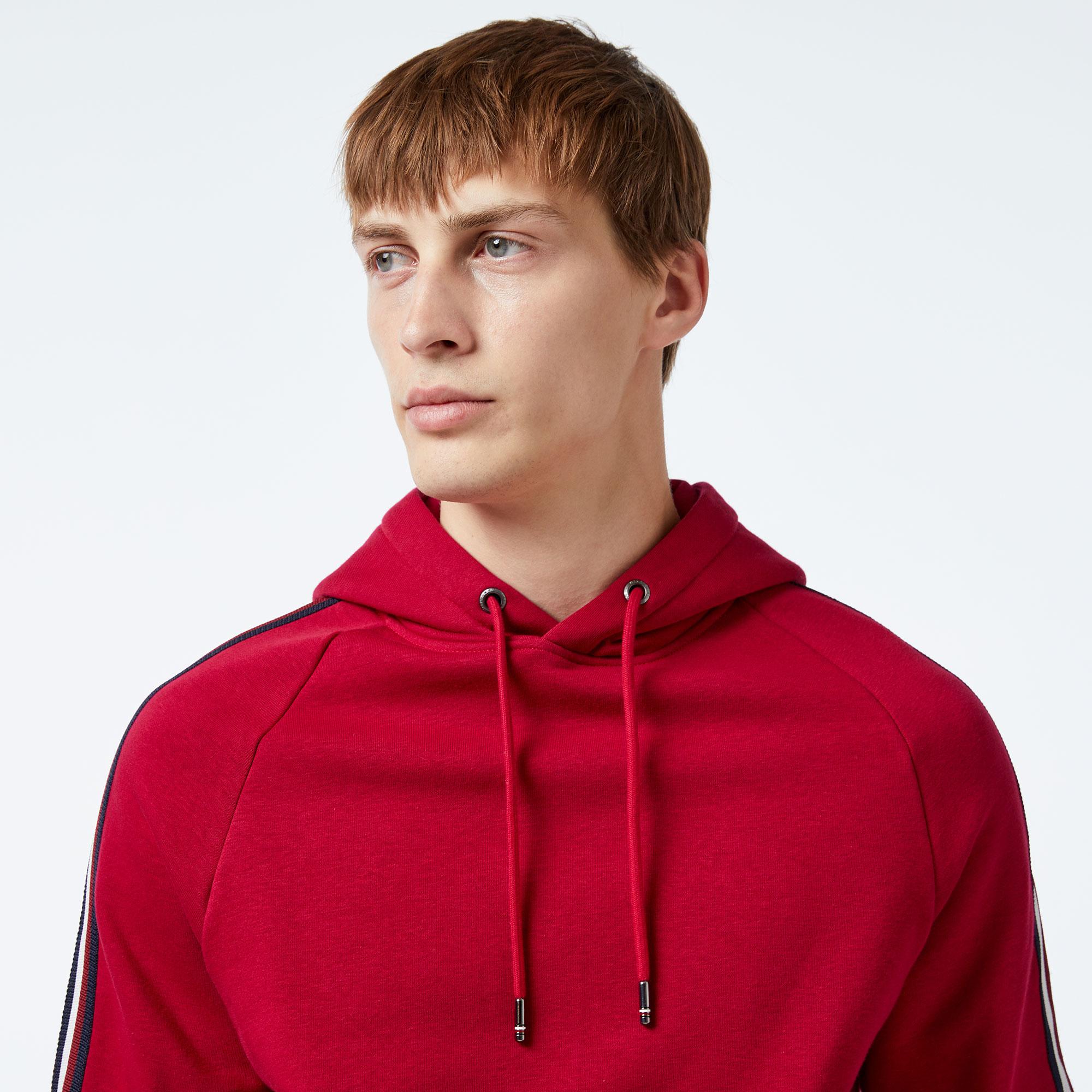 Tommy Hilfiger Erkek Kırmızı Sweatshirt