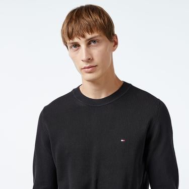  Tommy Hilfiger Erkek Siyah Triko