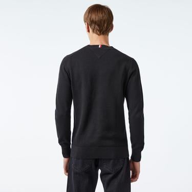  Tommy Hilfiger Erkek Siyah Triko