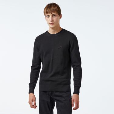  Tommy Hilfiger Erkek Siyah Triko