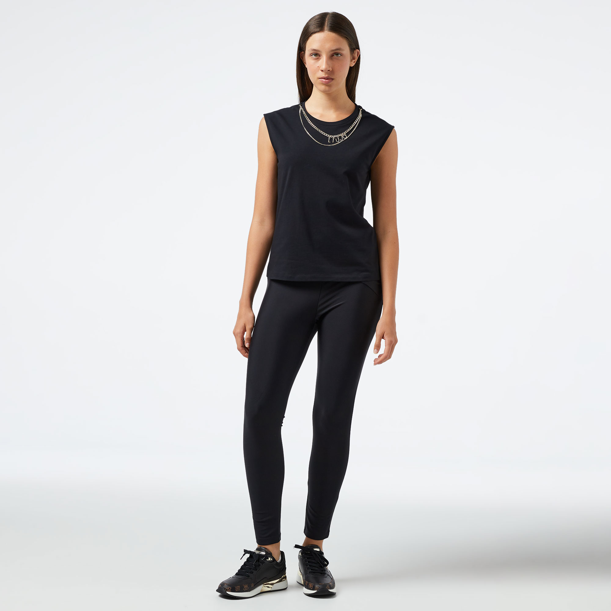  Liu Jo Kadın Siyah Tayt