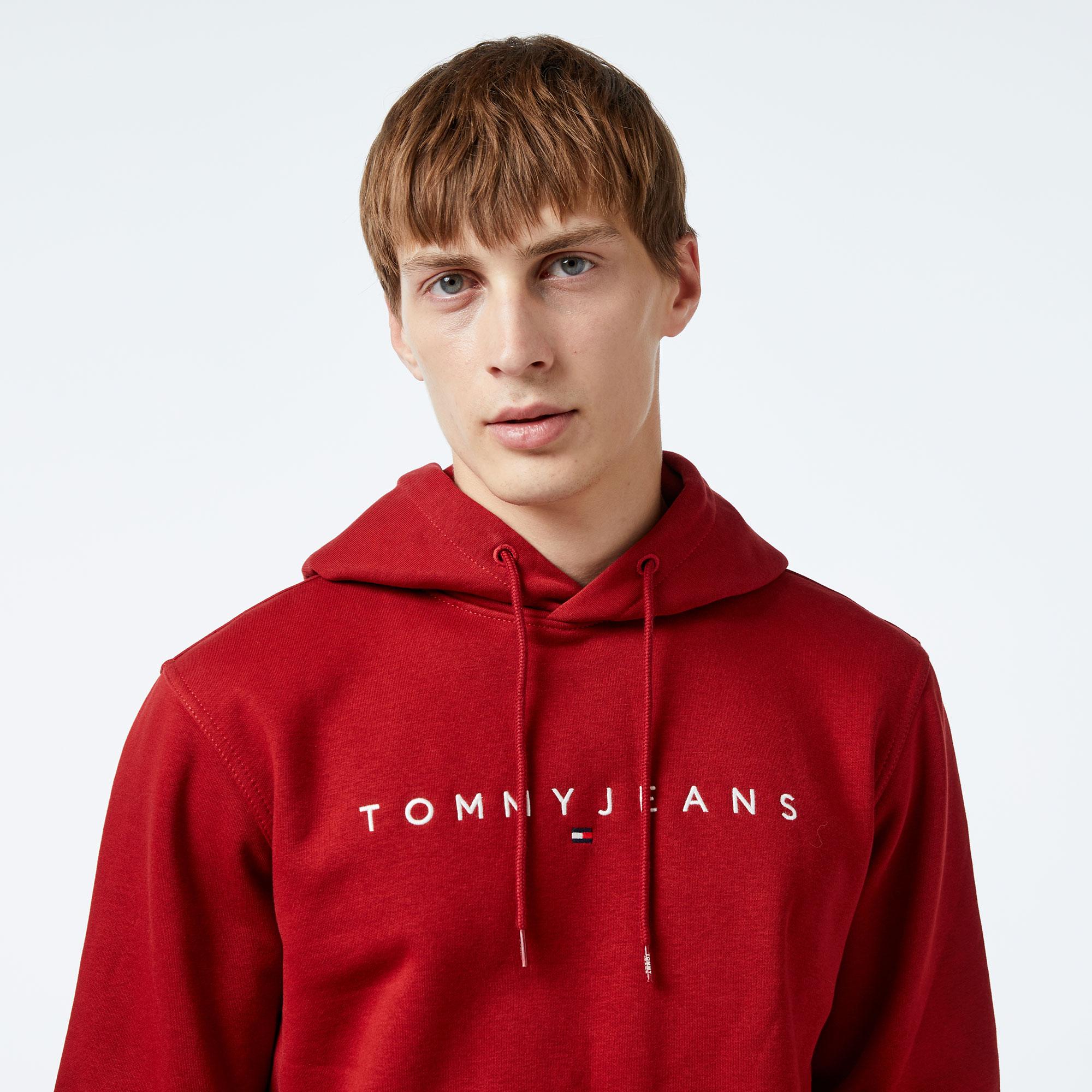 Tommy Hilfiger Erkek Kırmızı Sweatshirt