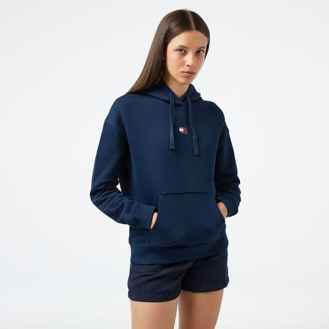  Tommy Hilfiger Kadın Mavi Sweatshirt