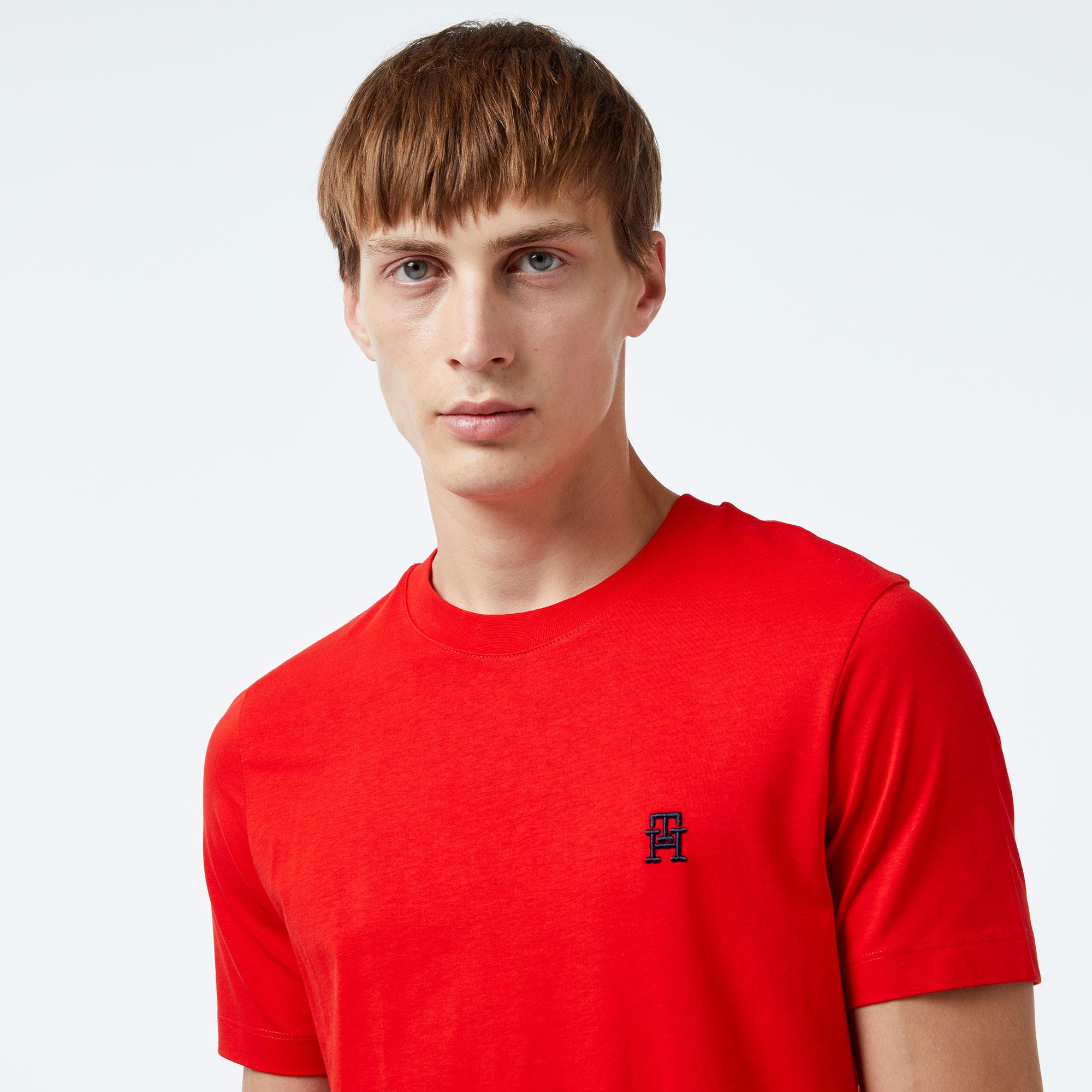 Tommy Hilfiger Erkek Kırmızı T-Shirt