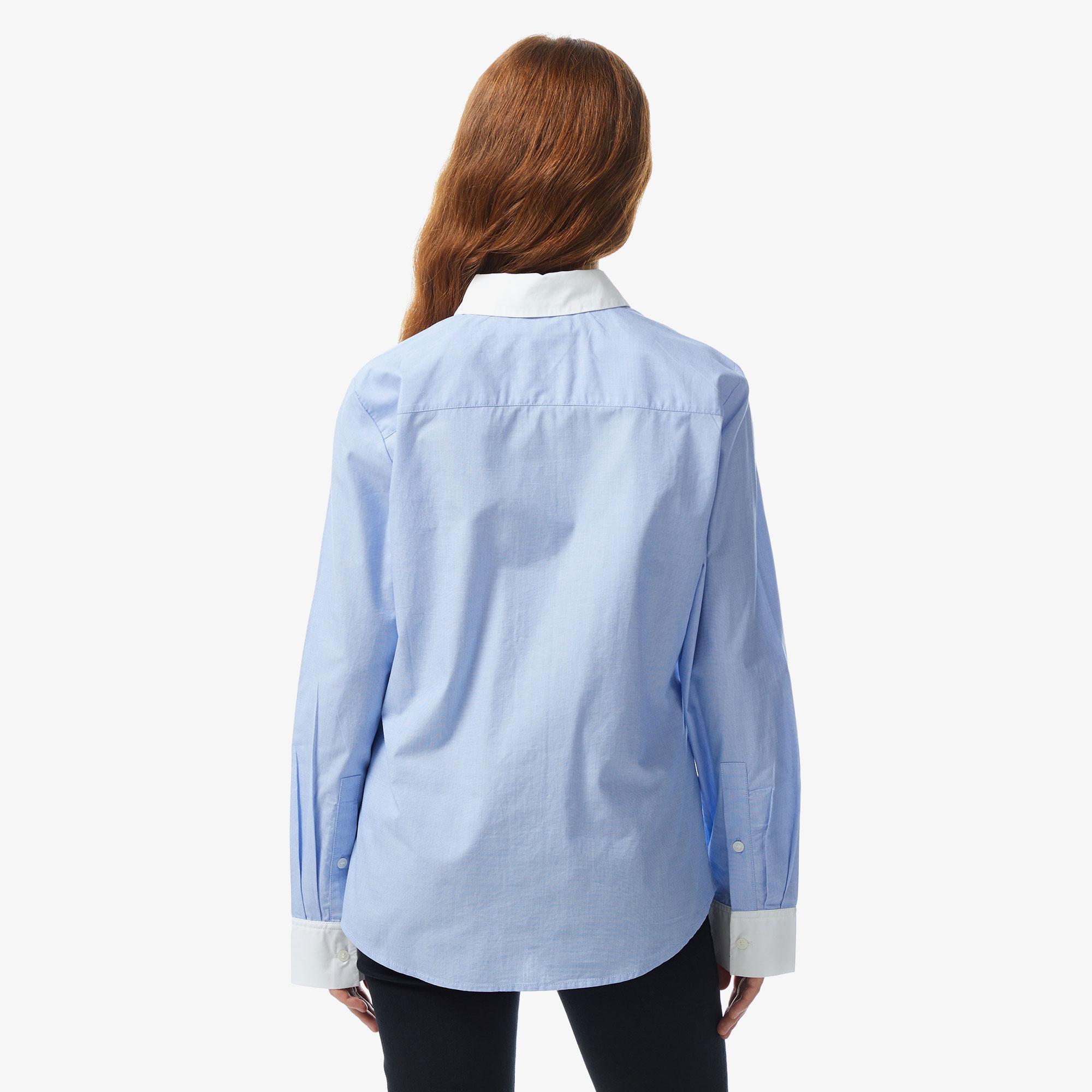 Tommy Hilfiger Kadın Mavi Gömlek