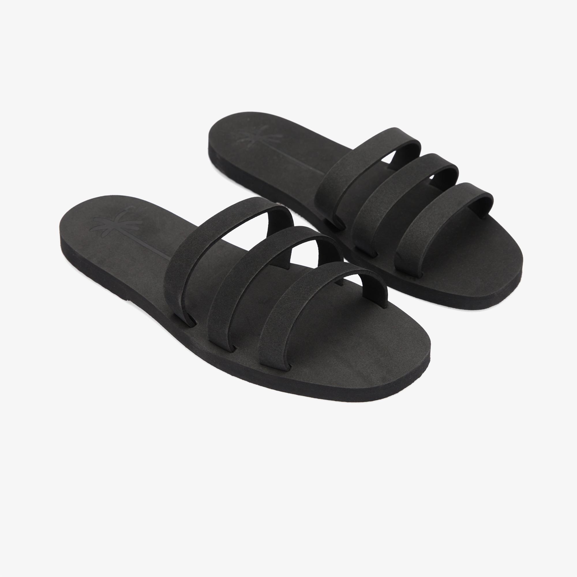 Manebi Kadın Siyah Sneaker