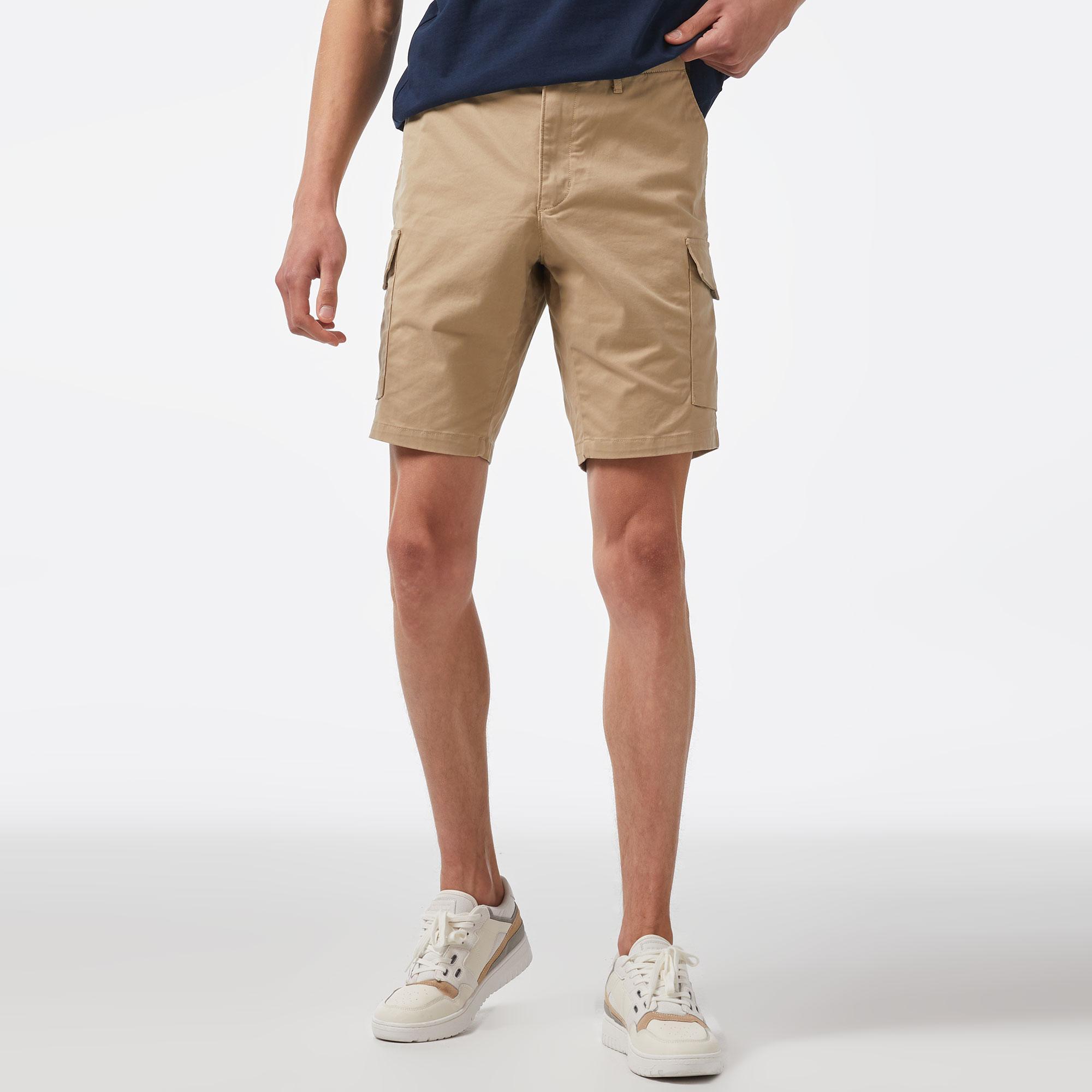 Tommy Hilfiger Erkek Bej Şort