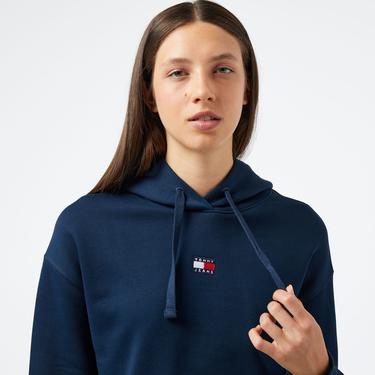  Tommy Hilfiger Kadın Mavi Sweatshirt