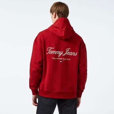  Tommy Hilfiger Erkek Kırmızı Sweatshirt