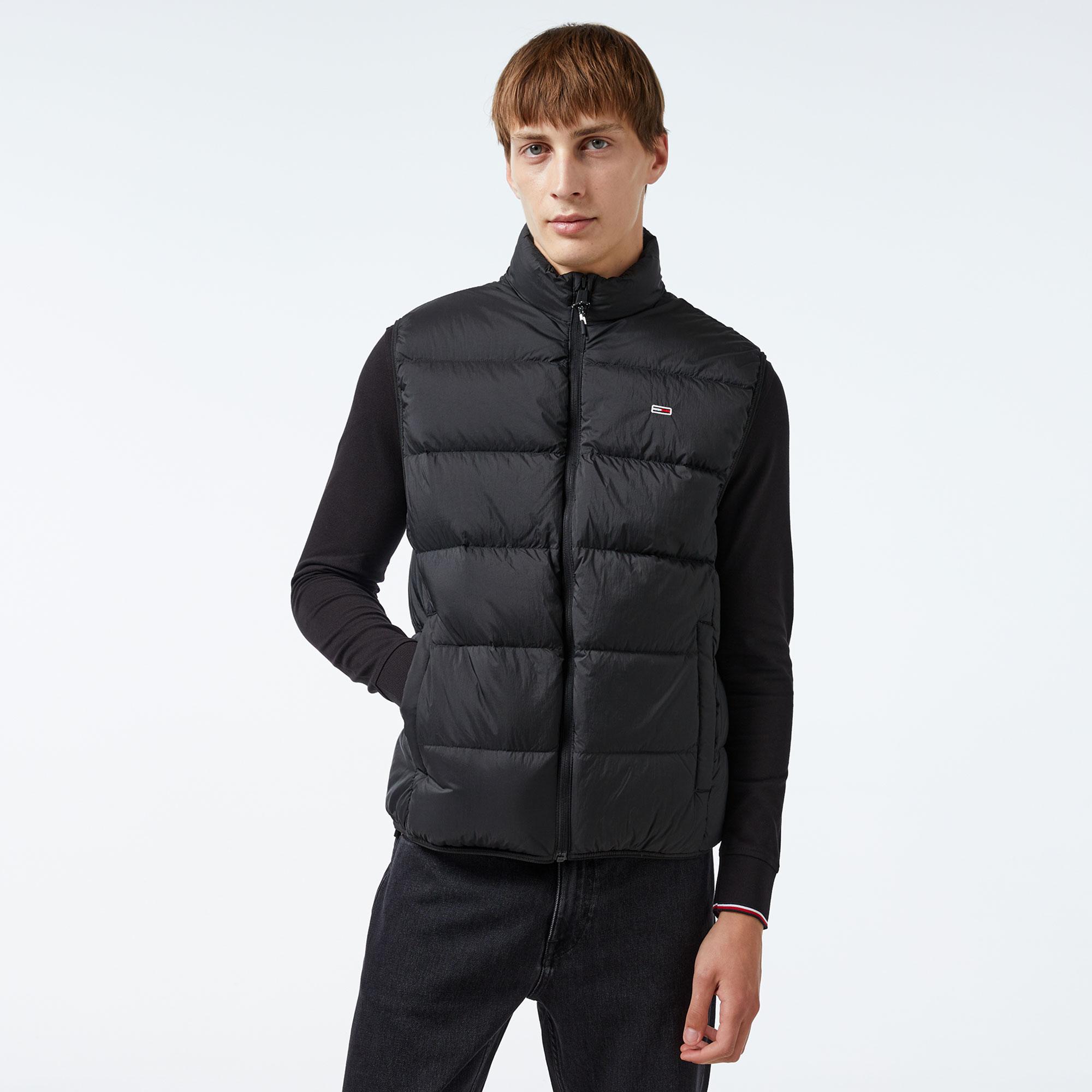 Tommy Hilfiger Erkek Siyah Yelek