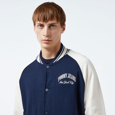  Tommy Hilfiger Erkek Lacivert Bomber Ceket