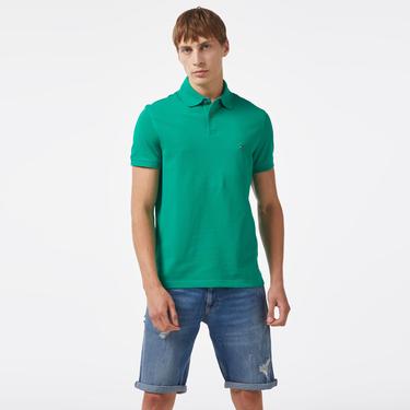  Tommy Hilfiger Erkek Yeşil Polo
