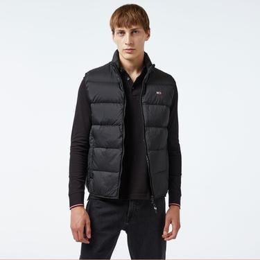  Tommy Hilfiger Erkek Siyah Yelek