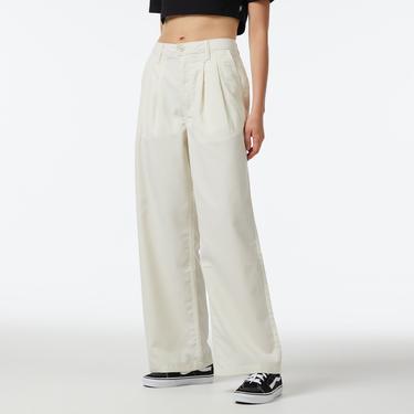  Vans Alder Relaxed Pleated Kadın Krem Pantolon