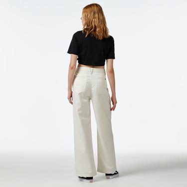  Vans Alder Relaxed Pleated Kadın Krem Pantolon